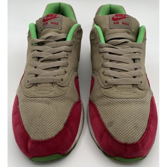 Nike Air Max 1 Essential Bamboo Fuschia Men’s Size 10 Shoes Sneakers 537383-200 - Picture 2 of 10